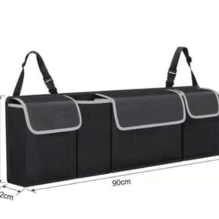 Organiseur de coffre pour voiture, sac de rangement 4 compartiment