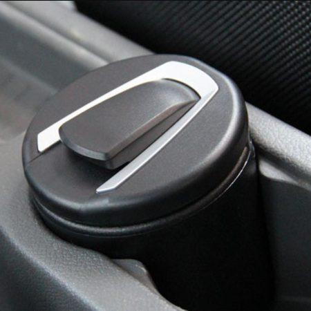 Cendrier de voiture Portable avec lumière LED bleue