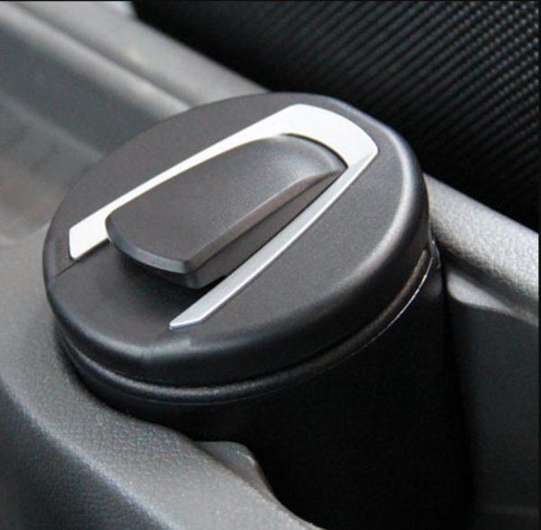 Cendrier de voiture Portable avec lumière LED bleue