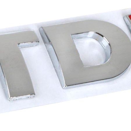 Autocollant 3D En Métal TDI