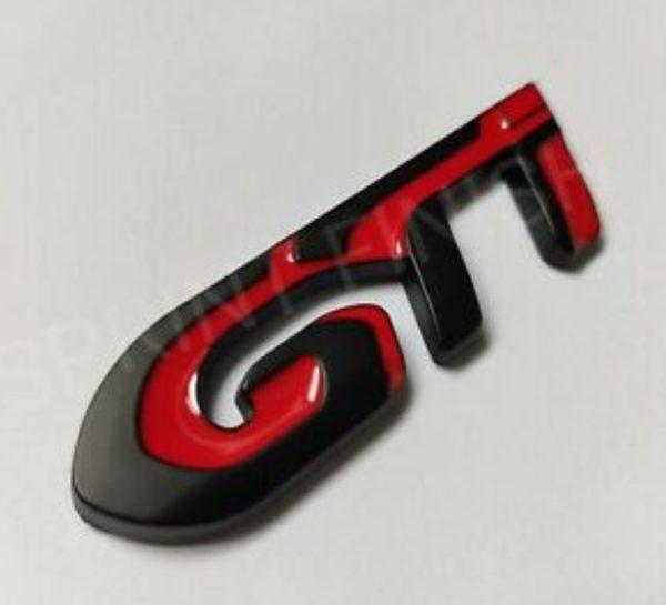 Logo Autocollant En Métal 3D GTI