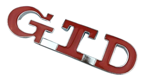 Logo Autocollant En Métal 3D GTD