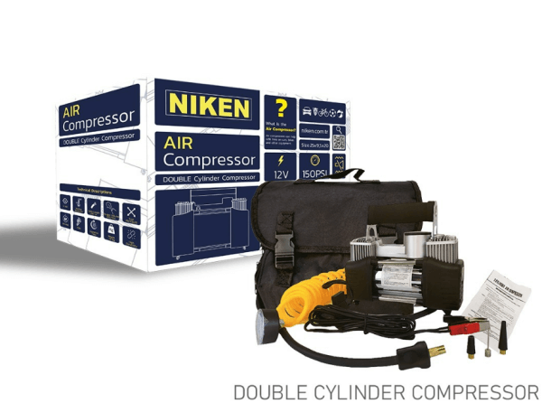 Compresseur D&rsquo;air Niken 2024 – 2 Cylindres – 12V Haute gamme