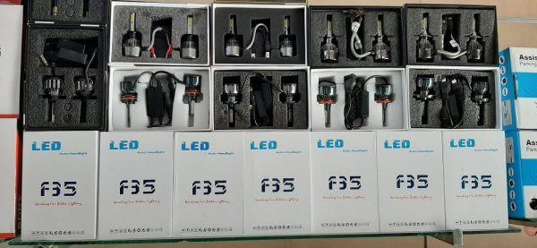 KIT LED 12/24V F 35 60W 8000LM Water Proof IP67 Avec CANBUS