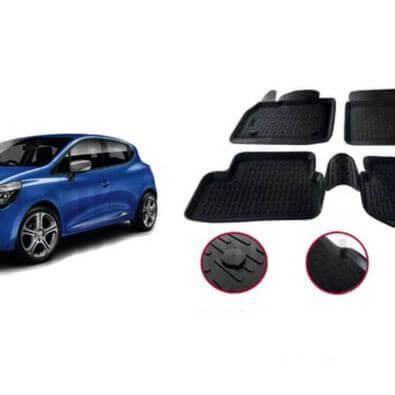 NIKEN Tapis De Sol De Haute Qualité En Caoutchouc (4 pcs, Niken 3D CITROEN )