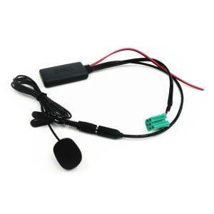 Adaptateur Bluetooth AUX 6 Broches avec Microphone – Bluetooth 5.0 pour AUTORADIO UPDATE LIST Renault