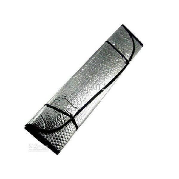Pare-Soleil Voiture Chromé Standard – Dimensions 140cm x 70cm