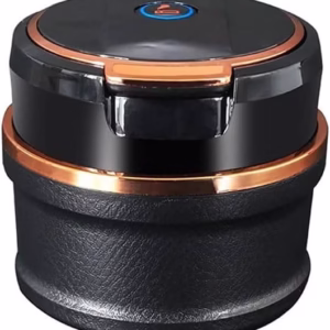 Cendrier automobile multifonctionnel à lumière LED en céramique