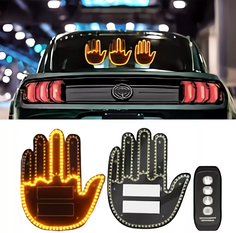Lumières LED amusantes de doigts avec Télécommande - Nouveauté Disponible Maintenant !