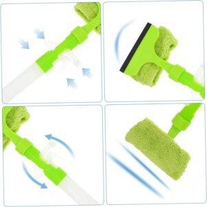 Nettoyeur de Vitres 3-en-1 avec Vaporisateur