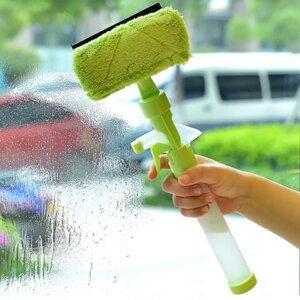 Nettoyeur de Vitres 3-en-1 avec Vaporisateur