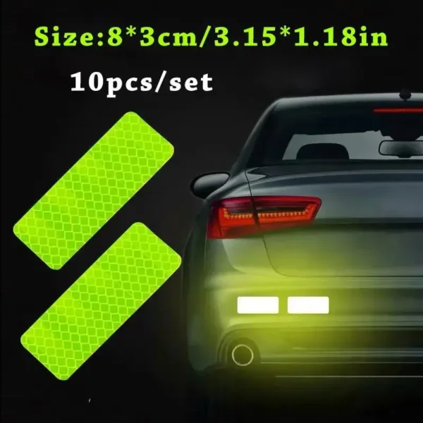 Autocollant réfléchissant pour pare-chocs de voiture (1.5mt)
