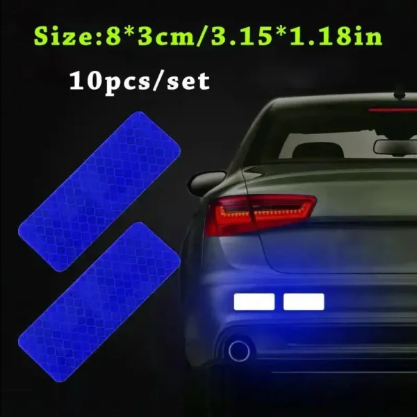 Autocollant réfléchissant pour pare-chocs de voiture (1.5mt)