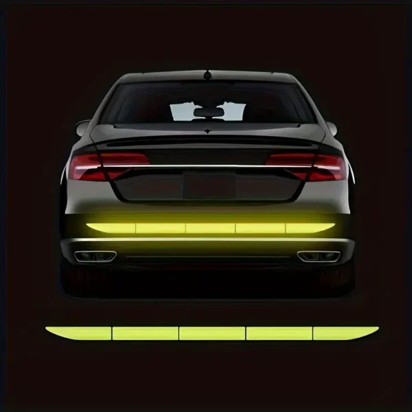 Autocollant réfléchissant pour pare-chocs de voiture (1.5mt)
