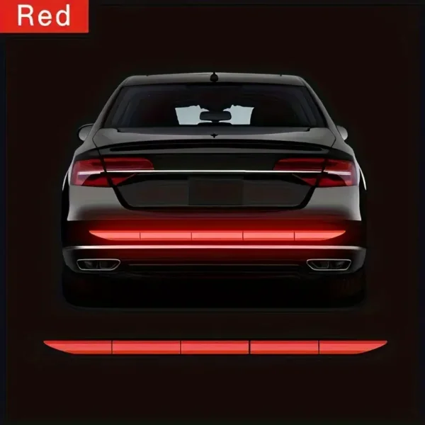 Autocollant réfléchissant pour pare-chocs de voiture (1.5mt)