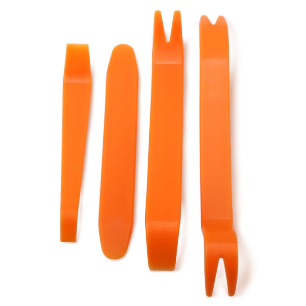 4PCS Outils démontage - Panneau et Radio, tableau de bord