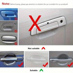 BOSS TAPE Film de protection contre les rayures de poignet de porte voiture