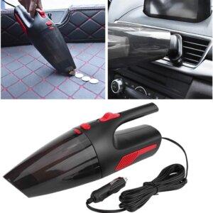 Aspirateur Portable Voiture 12V – Puissance 120W & Double Filtration HEPA