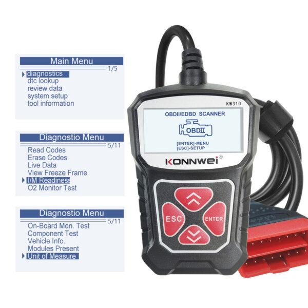 Konnwei Outil Diagnostic professionnel de voiture