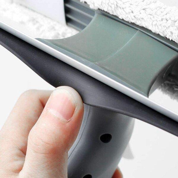 Raclette de nettoyage pour vitres 3 en 1 avec pulvérisateur 250 ml
