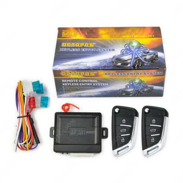 Kit de Fermeture Central A Distance avec 2 télécommandes – OCTOPUS