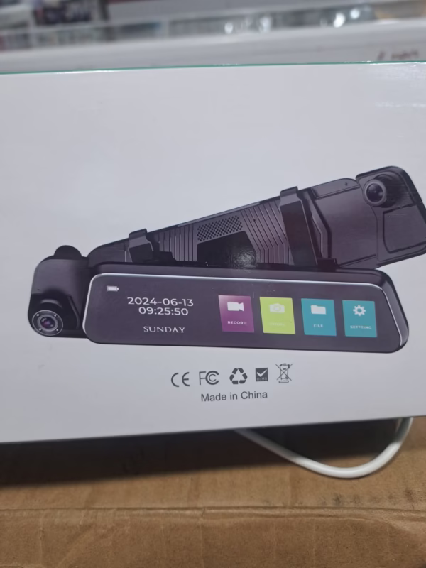 Caméra de Bord 10 » Full HD 1080p avec Vision à 170°