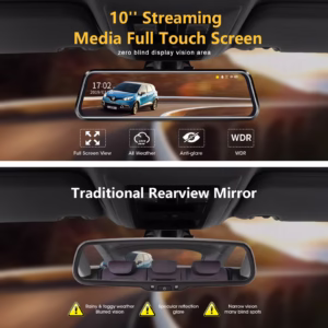 Caméra de Bord 10 » Full HD 1080p avec Vision à 170°