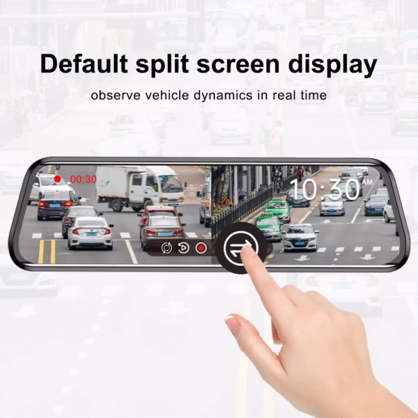 Caméra de Bord 10 » Full HD 1080p avec Vision à 170°