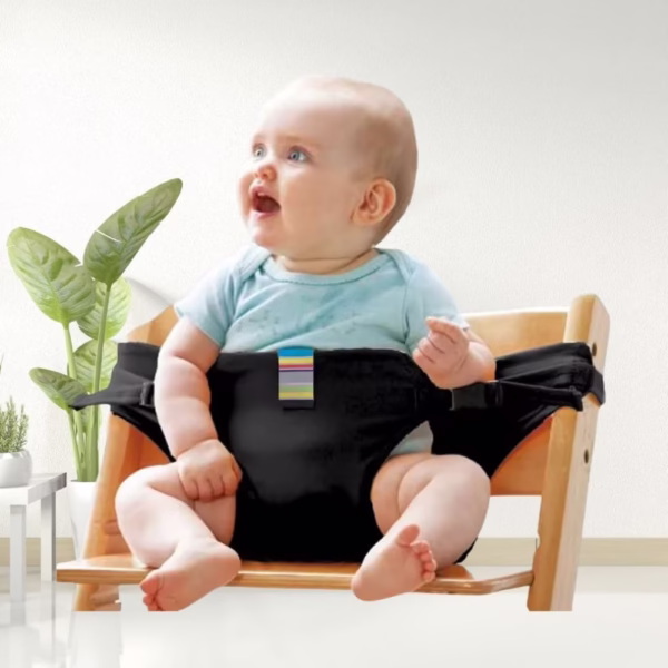 Ceinture de chaise bébé portable Sécurité repas partout