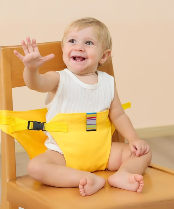 Ceinture de chaise bébé portable Sécurité repas partout