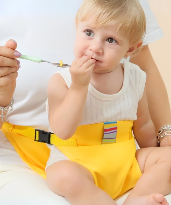 Ceinture de chaise bébé portable Sécurité repas partout