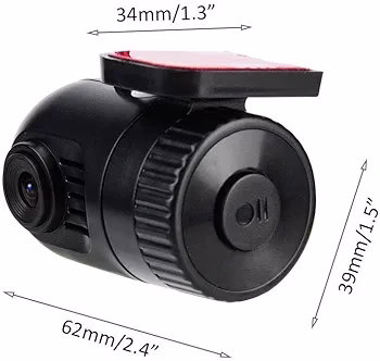 Mini Car Dvr Camera Condenser Driving Recorder Auto Loop Recording