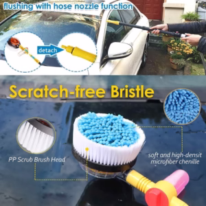 Kit de Nettoyage de Voiture avec vadrouille rotative 360/100 cm