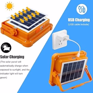 Projecteur solaire portable