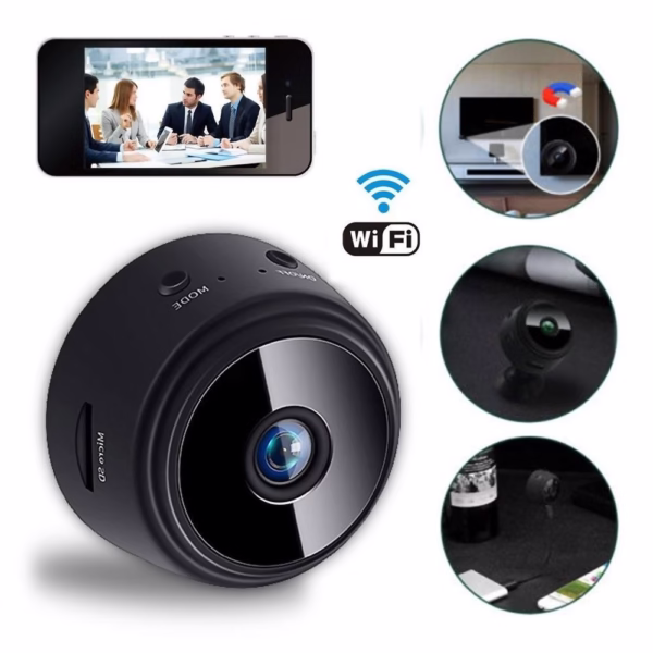 Mini Caméra A9-HD 1080P avec Vision Nocturne