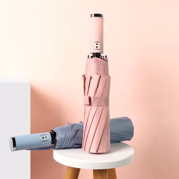 Parapluie pliable avec lampe led