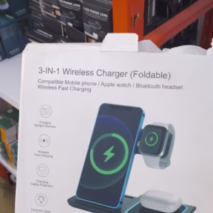 Chargeur Sans Fil 3 en 1 Pliable