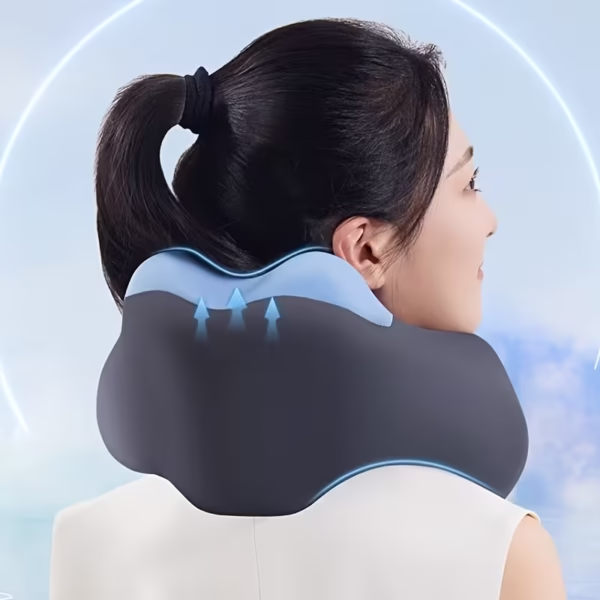 Oreiller cervical ergonomique en mousse à mémoire pour les voyages