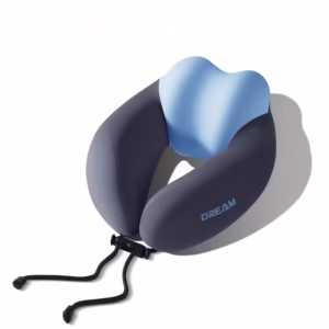 Oreiller cervical ergonomique en mousse à mémoire pour les voyages