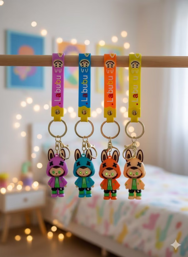 PACK DE 12 psc Porte-clés labubu