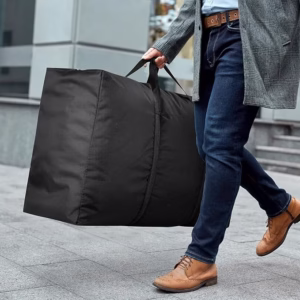 Grand sac de rangement noir