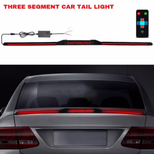 RearLine™ – Feu Arrière LED Carbone à 3 Segments
