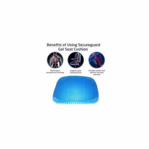 Coussin d&rsquo;Assise en Silicone Confortable Flexible, Coussin de Siège Orthopédique