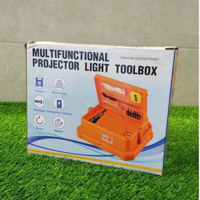 Projecteur LED multifonction + boîte à outils