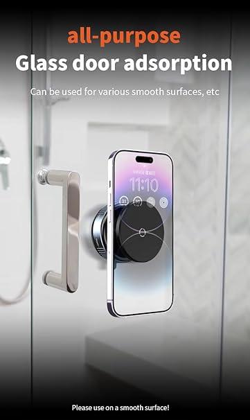 Support de téléphone pour voiture avec ventouse mécanique et forte tenue