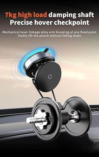 Support de téléphone pour voiture avec ventouse mécanique et forte tenue