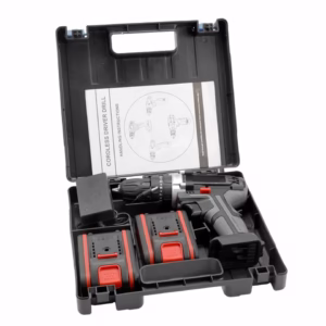 Perceuse, Visseuse et à percussion sans fil 3 en 1 avec 2 Batteries 21 V