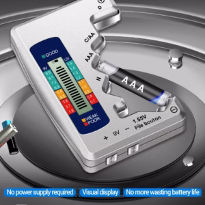 Testeur de Batterie Numérique – Écran LCD