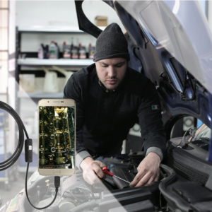 Caméra Endoscopique Android 3 en 1 de 7mm pour Inspection – Longueur 5 m