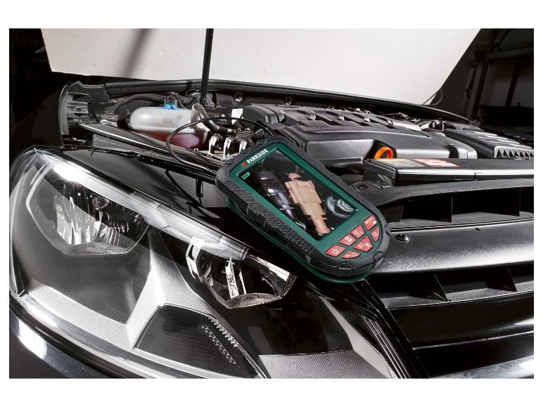 Caméra endoscopique d’inspection Rigide avec LCD – Parkside